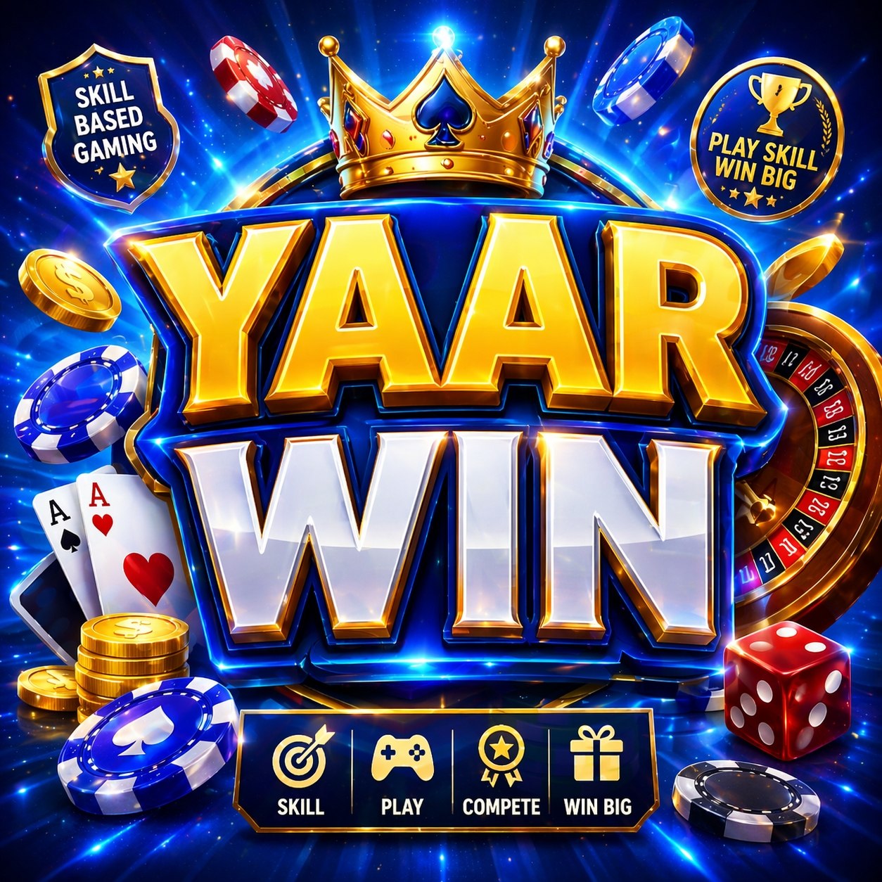 Yaarwin games official register link and login portal